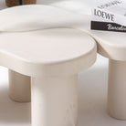 DANISH-WHITE COFFEE TABLE ONE PIECE - Art and craft furniture