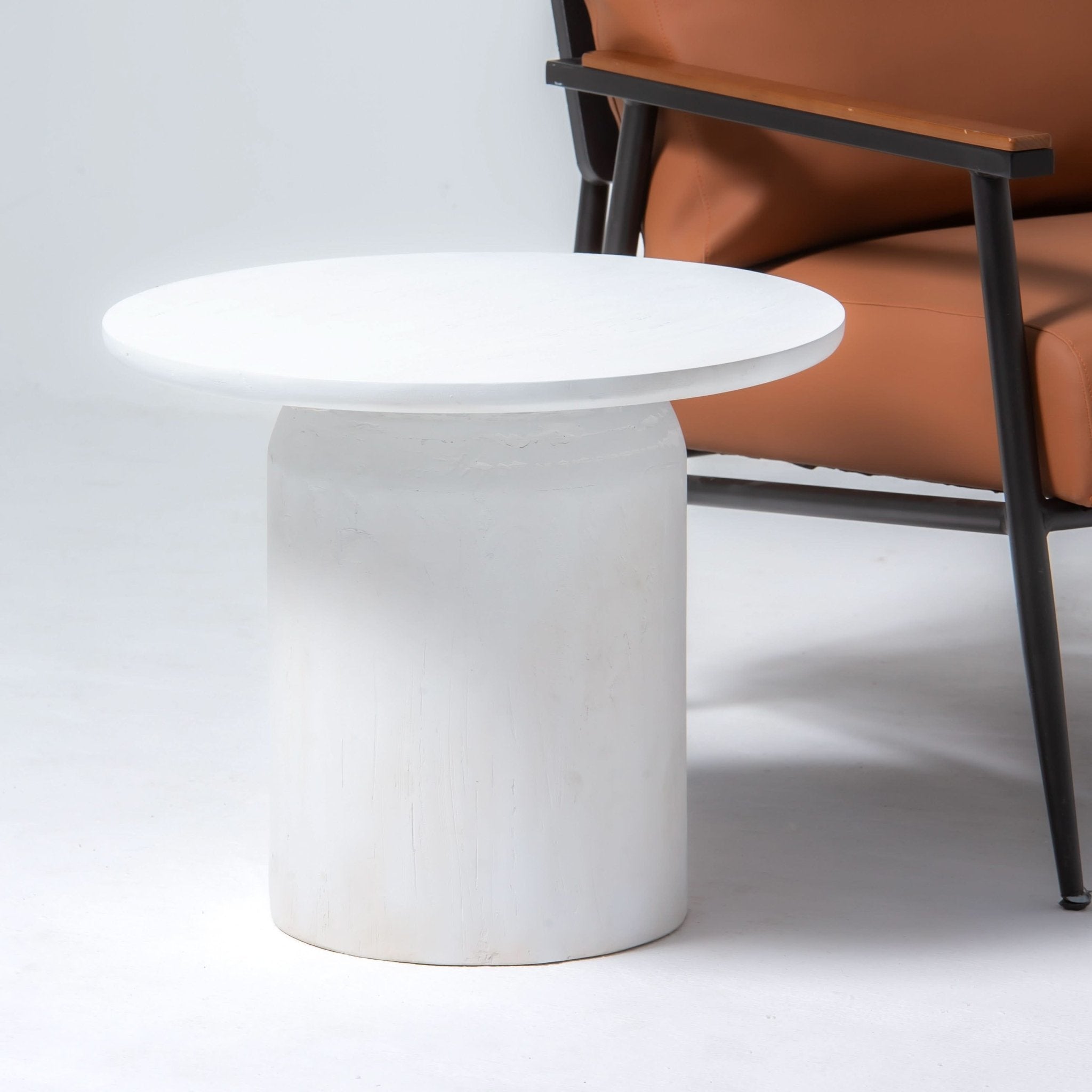 DANISH WOODEN SIDE TABLE - Art and craft furniture