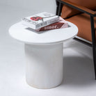 DANISH WOODEN SIDE TABLE - Art and craft furniture