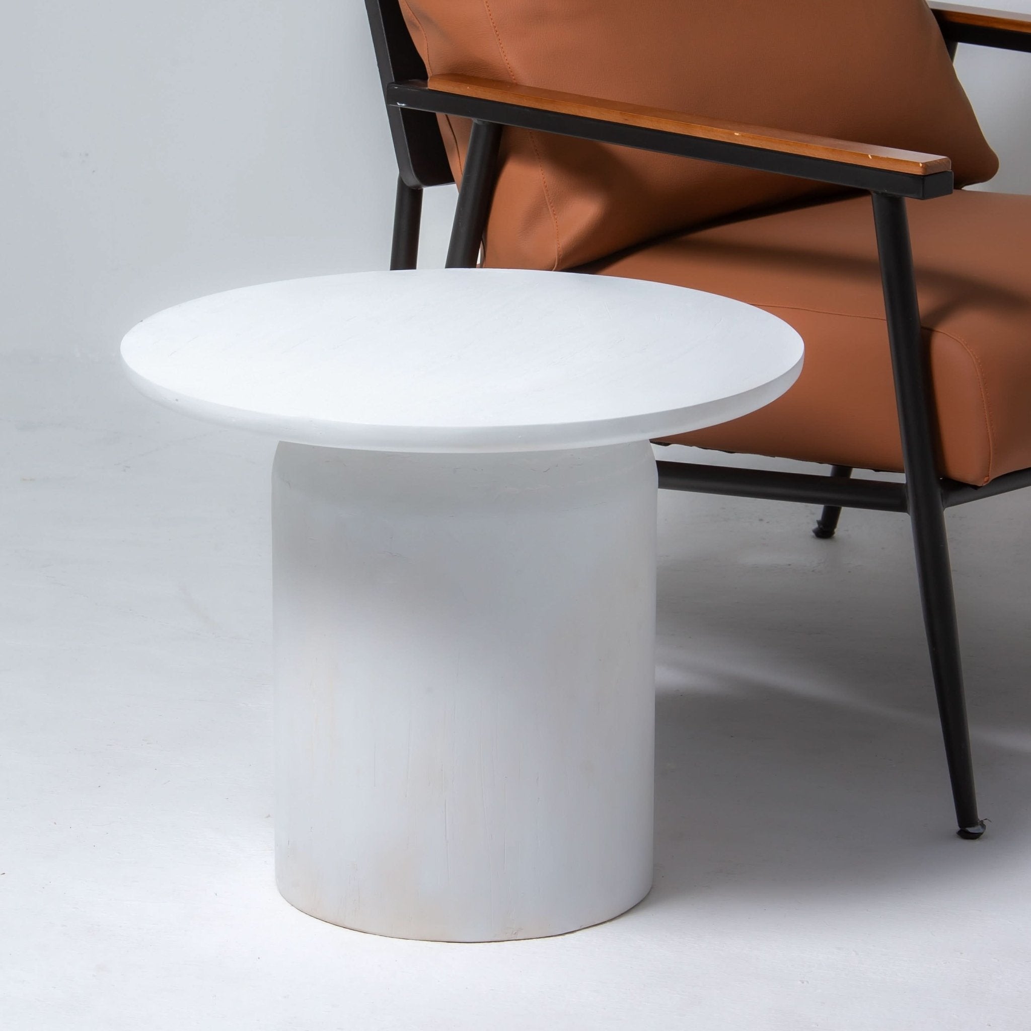 DANISH WOODEN SIDE TABLE - Art and craft furniture