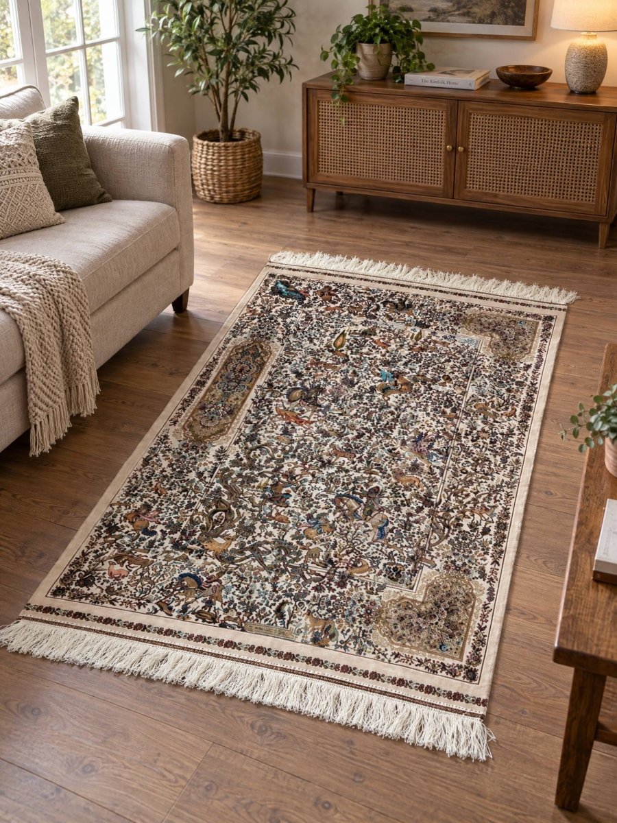 Darian Cream Carpet - Art and craft furniture