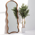 DARWIN CURVE WOODEN MIRROR FRAME - Art and craft furniture
