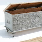 DARWIN WOODEN CARWED BOX - Art and craft furniture