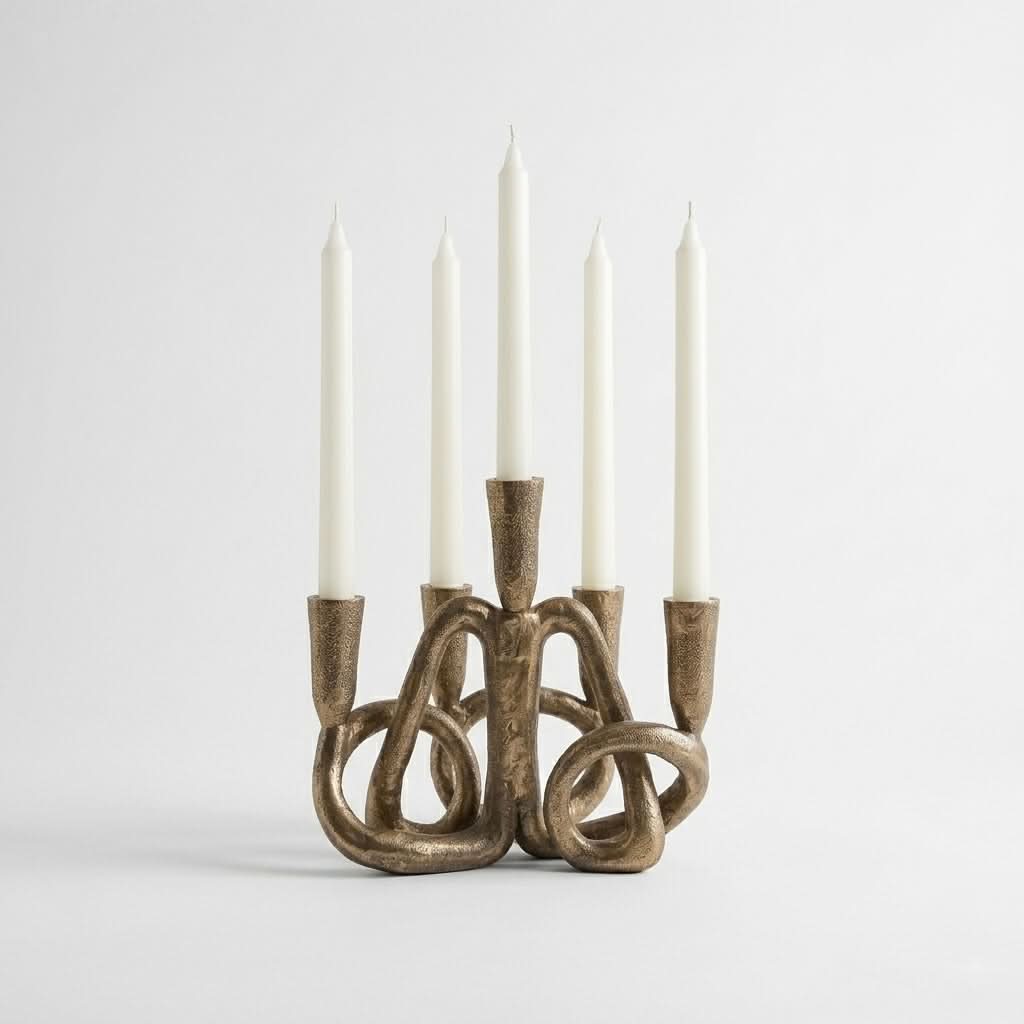 DAZZLING MULTI CANDLE HOLDER - Art and craft furniture