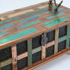 DECORATIVE WOODEN ANTIQUE BOX - Art and craft furniture