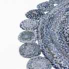 DENIM FLORA ROUND RUG - Art and craft furniture