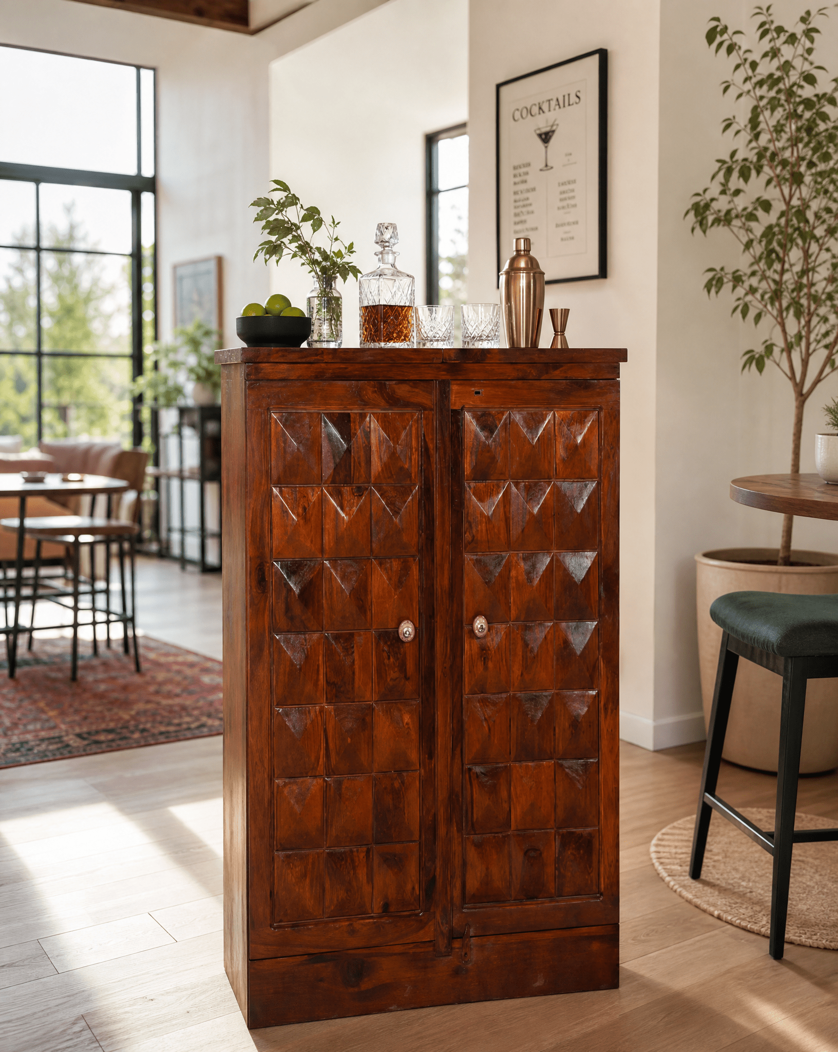 Diamond Folding Bar Counter - Art and craft furniture