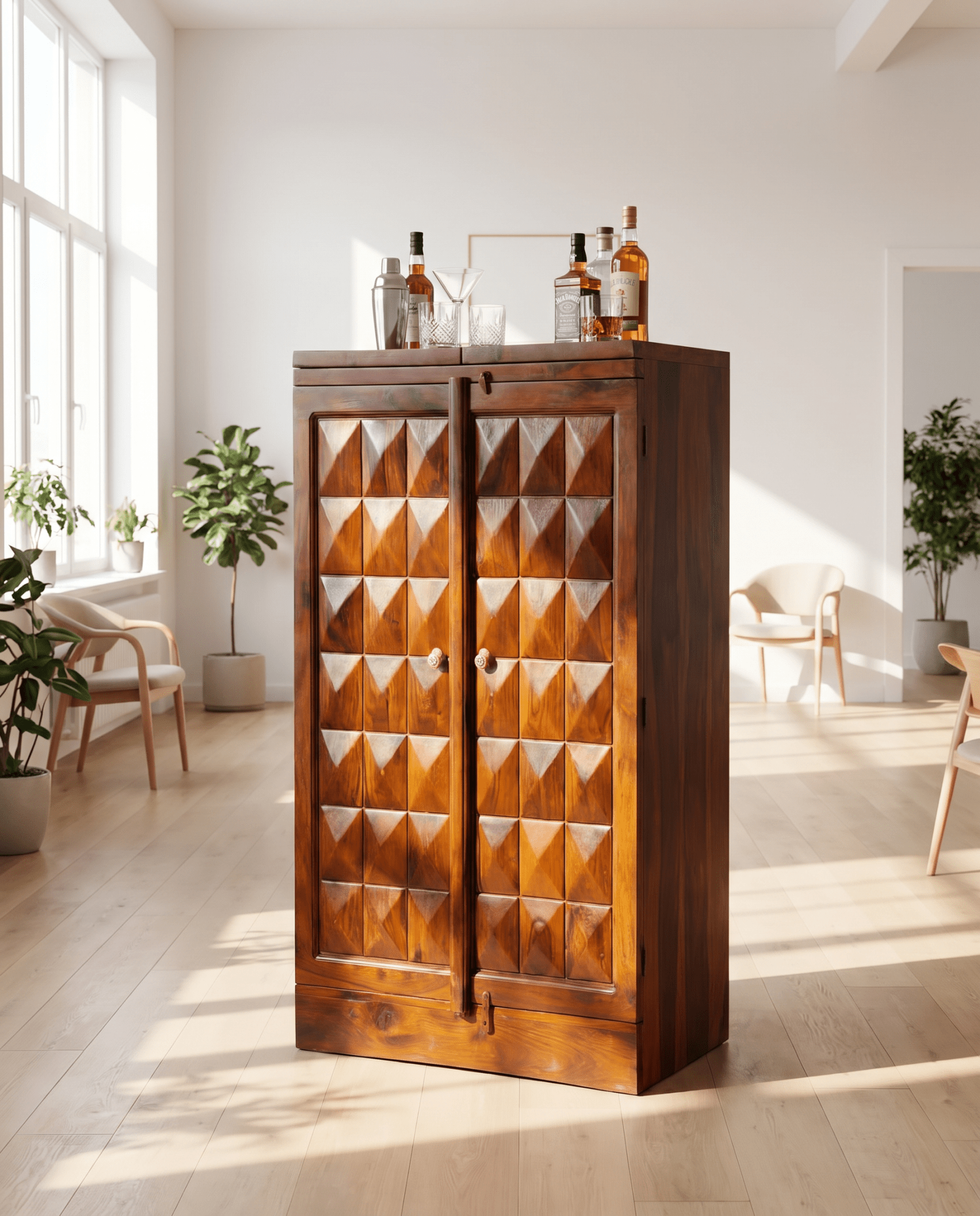 Diamond Folding Bar Counter - Art and craft furniture