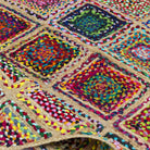 DIAMOND JUTE & CHINDI HANDMADE RUG - Art and craft furniture