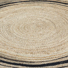 DRIFT NATURAL JUTE HANDMADE RUG - Art and craft furniture