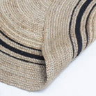 DRIFT NATURAL JUTE HANDMADE RUG - Art and craft furniture