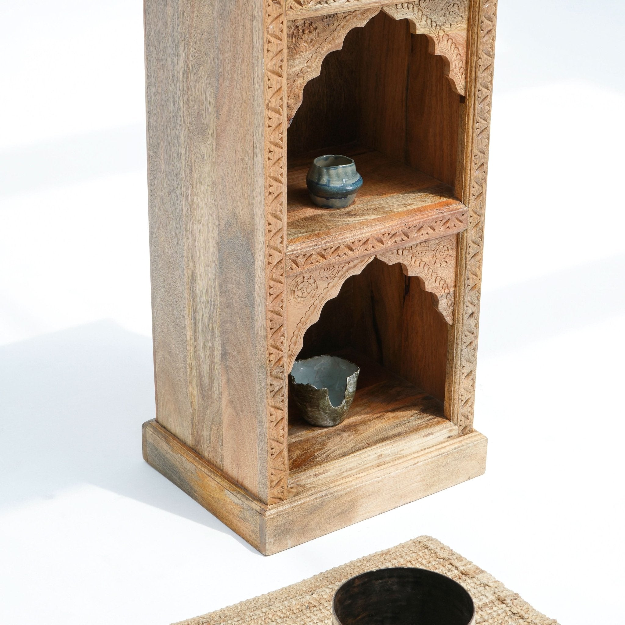 DUBLIN FOUR-BLOCK OPEN BOOKSHELF - Art and craft furniture