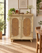 Elara Folding Bar Counter Stand - Art and craft furniture