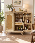 Elara Folding Bar Counter Stand - Art and craft furniture