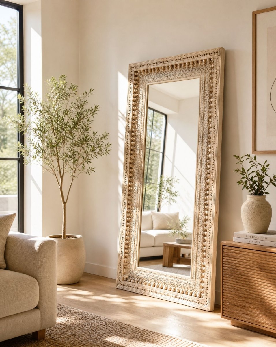 Elegance Gid Gidi Frame Mirror - Art and craft furniture