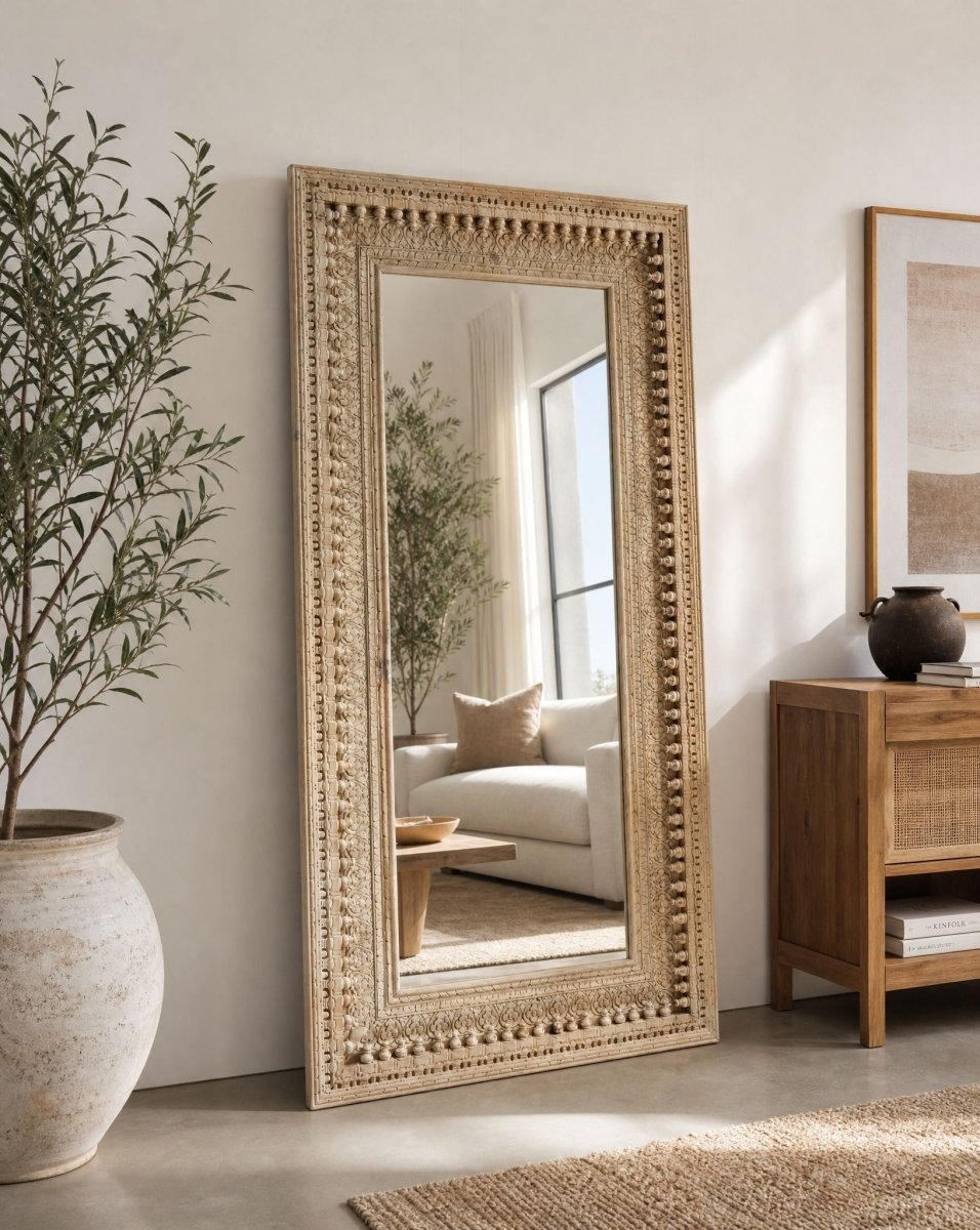 Elegance Gid Gidi Frame Mirror - Art and craft furniture