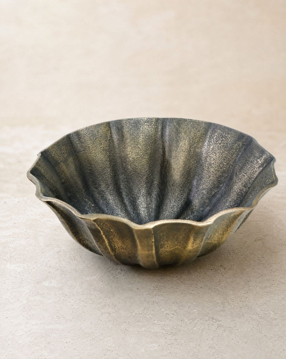 Elegant Ember Big Round Bowl - Art and craft furniture
