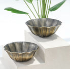 ELEGANT EMBER SMALL ROUND BOWL - Art and craft furniture