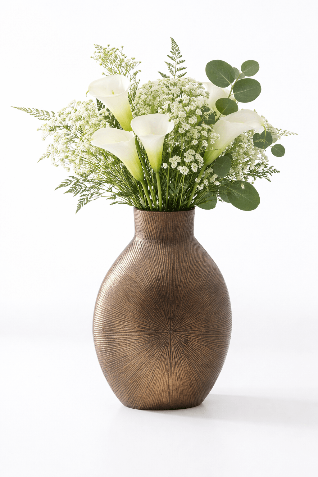 Elegant Embrace Flower Vase - Art and craft furniture 