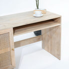 ELEVATE CANE STUDY DESK - Art and craft furniture