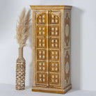 ELMORA PAINTING WOODEN CABINET - Art and craft furniture