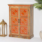 ELMORA PAINTING WOODEN CABINET - Art and craft furniture