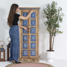 ELMORA PAINTING WOODEN CABINET - Art and craft furniture