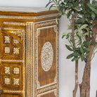ELMORA PAINTING WOODEN CABINET - Art and craft furniture