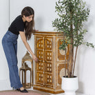 ELMORA PAINTING WOODEN CABINET - Art and craft furniture