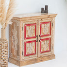 ELMORA PAINTING WOODEN SIDEBOARD - Art and craft furniture