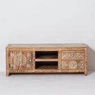 ELMORA PAINTING WOODEN TV STAND - Art and craft furniture