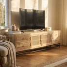 Elysian Rattan TV Stand - Art and craft furniture