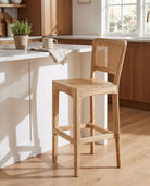 Elysian Wooden Bar Stool & Highchair - Art and craft furniture