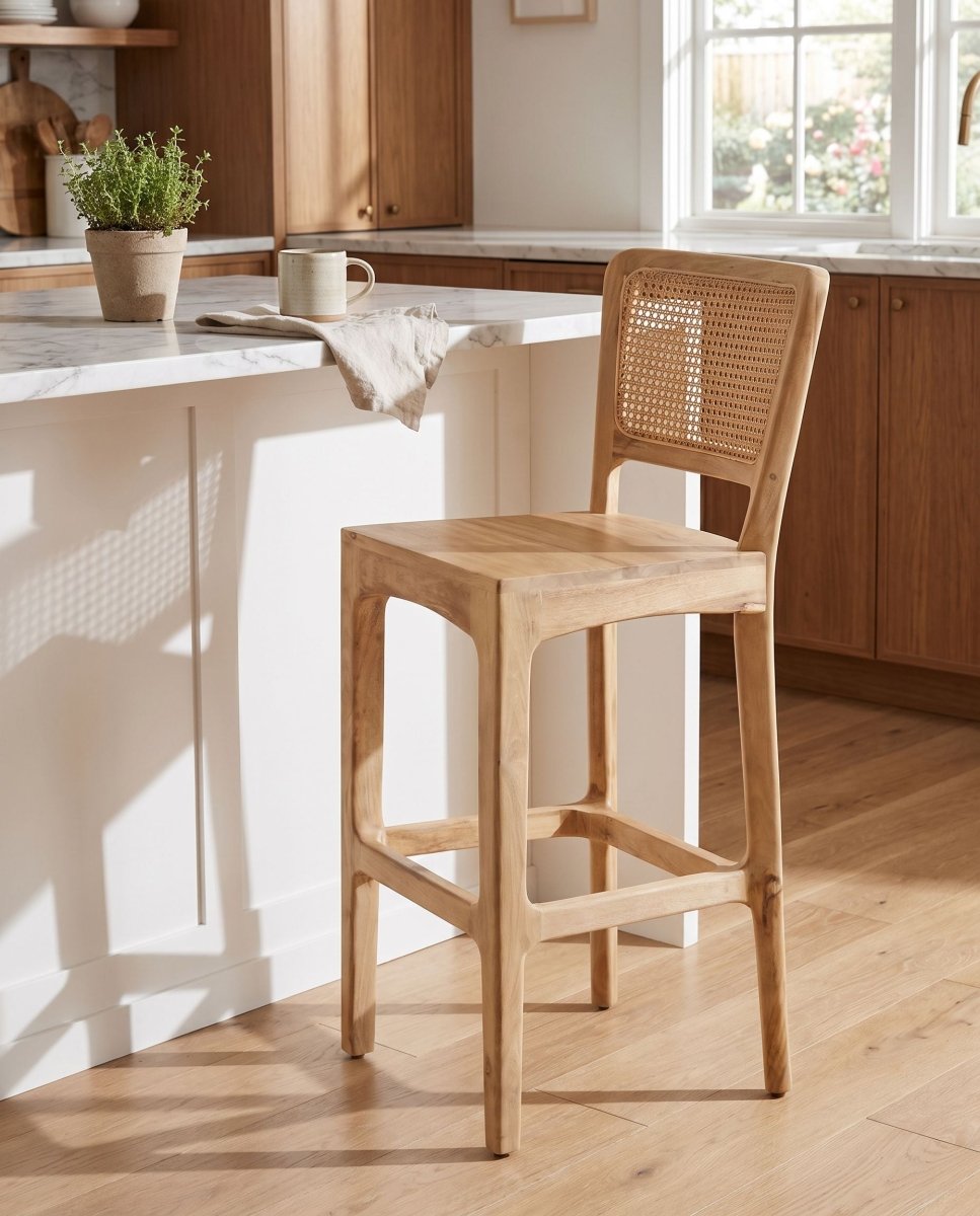 Elysian Wooden Bar Stool & Highchair - Art and craft furniture