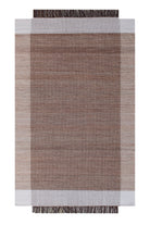 ESTARIO HAND WOVEN JUTE &COTTEN CARPET - Art and craft furniture