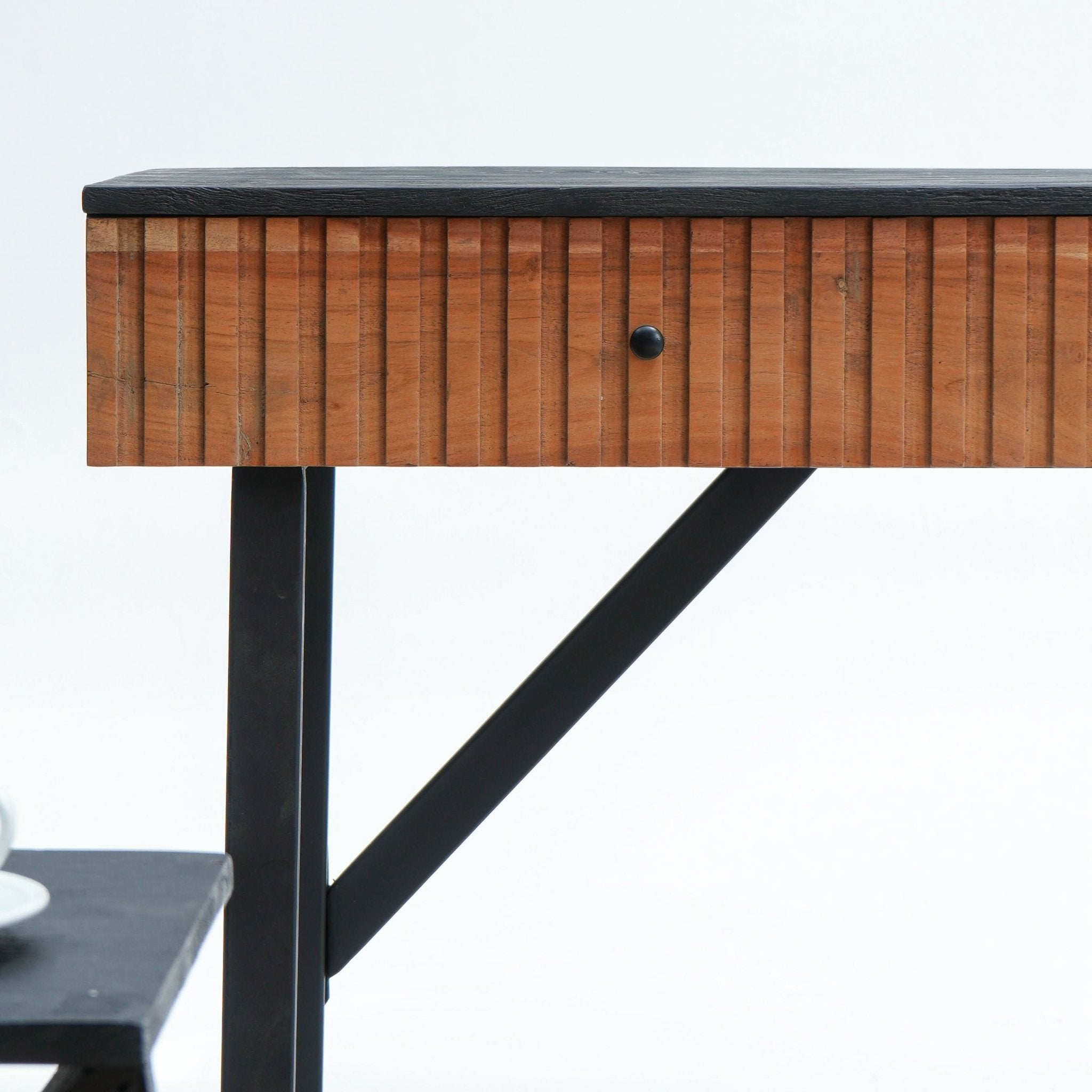 FLORENCE ACACIA TWO DRAWER CONSOLE TABLE - Art and craft furniture