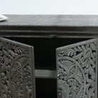 FLORVEN FOUR DOOR CARVED SIDEBOARD - Art and craft furniture