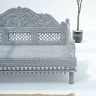 GEORGIA WOODEN CARVING SOFA - Art and craft furniture