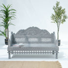 GEORGIA WOODEN CARVING SOFA - Art and craft furniture