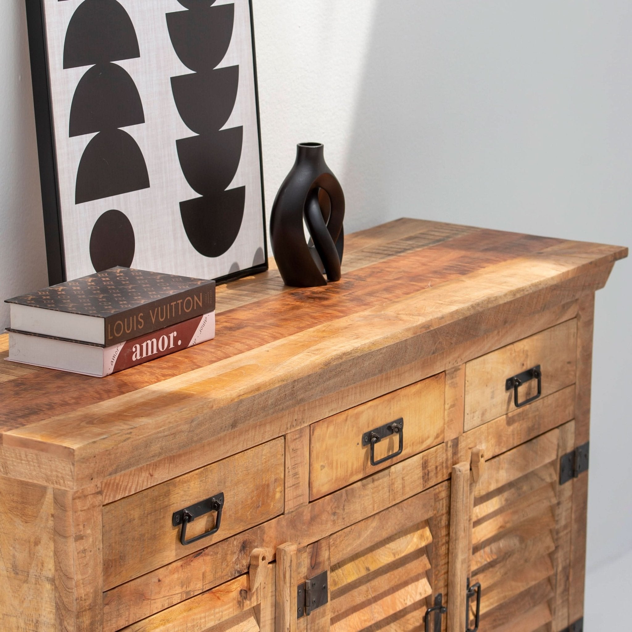 GLENMORE THREE DOOR AND DRAWER SIDEBOARD - Art and craft furniture