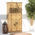 GOLD COAT WOODEN CABINET - Art and craft furniture