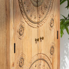 GOLD COAT WOODEN CABINET - Art and craft furniture
