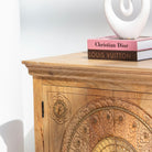 GOLD COAT WOODEN FOUR DOOR SIDEBOARD - Art and craft furniture