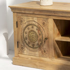 GOLD-COAT WOODEN TV STAND - Art and craft furniture