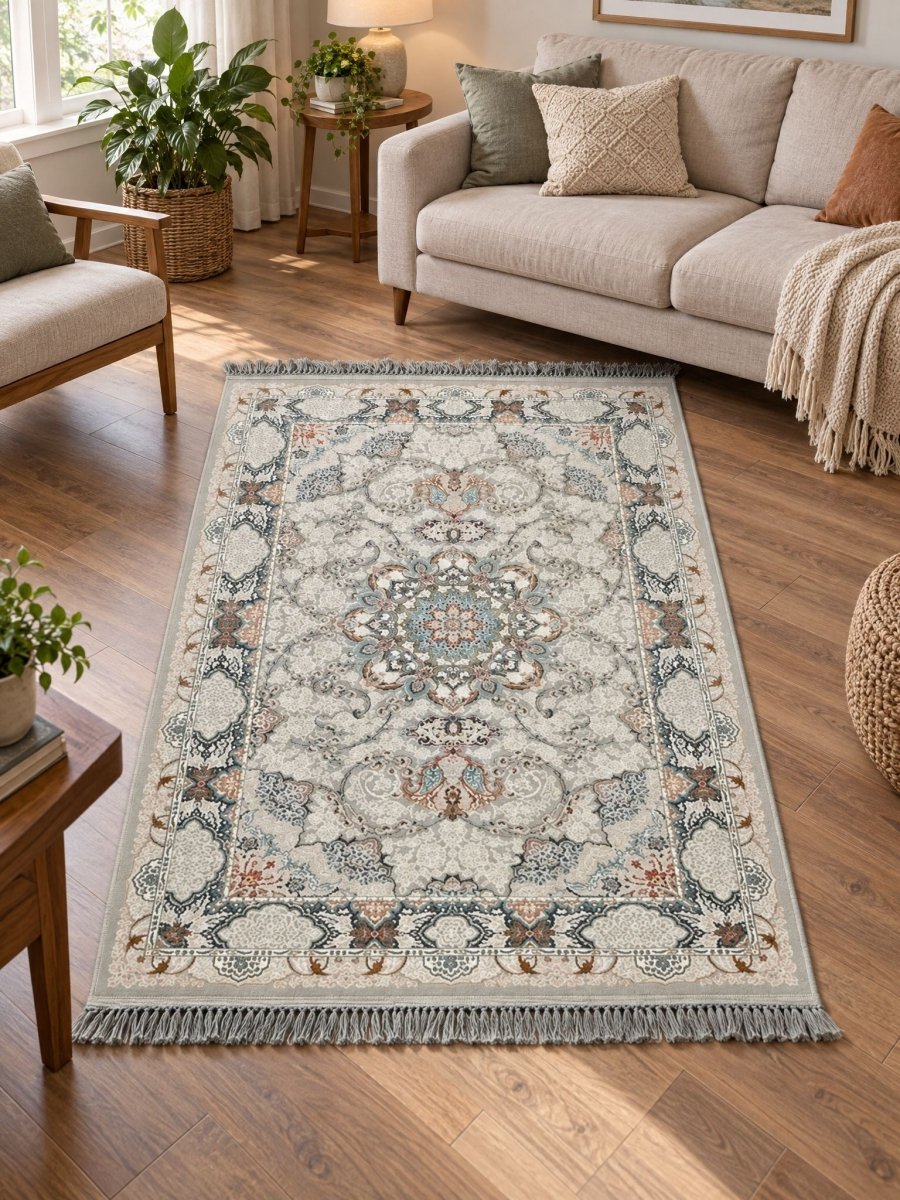 Golestan Gray Carpet - Art and craft furniture