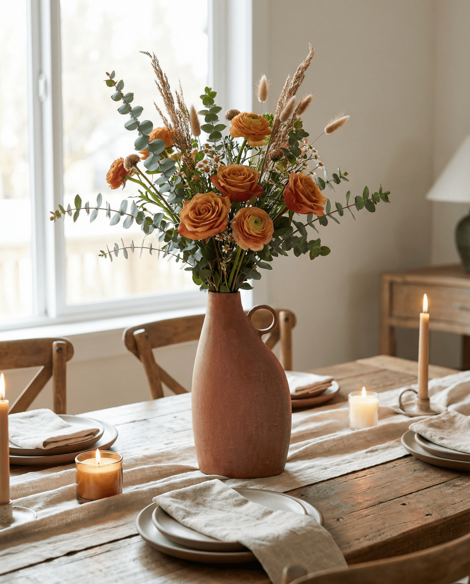 GRACEFUL GARDEN FLOWER VASE - Art and craft furniture