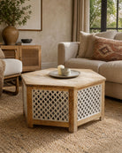 Grain Wooden Coffee Table - Art and craft furniture