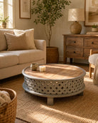 Grove Mango Wood Coffee Table - Art and craft furniture