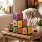 Hand painted Wooden Decor Chest of Drawer - Art and craft furniture