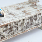 HANDCRAFTED WOODEN ANTIQUE BOX - Art and craft furniture